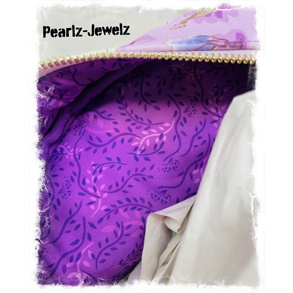 Loungefly Rapunzel Tangled Live Your Dreams Allover Mini Backpack BoxLunch NWT main image 4